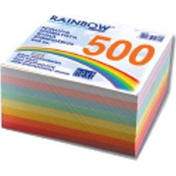 Next ανταλλακτικά φύλλα κύβου πολύχρωμα 500φυλ. 9x9εκ