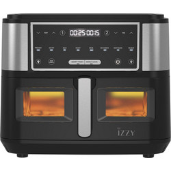 Izzy IZ-8225 Air Fryer 10lt με Διπλό Κάδο