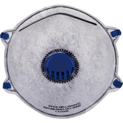 Cresman Μάσκα Ενεργού Άνθρακα με Βαλβίδα Anti Dust Mask FFP2 (1 τεμ) - 07351
