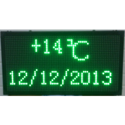 ΔΙΑΦΗΜΗΣΤΙΚΗ ΠΙΝΑΚΙΔΑ LED ΔΙΠΛΗΣ ΟΨΗΣ 64x32cm