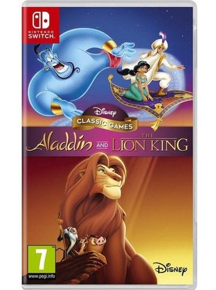 Disney Classic Games Aladdin & The Lion King Nintendo Switch