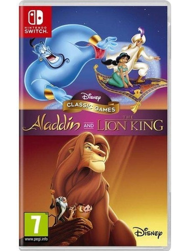Disney Classic Games Aladdin & The Lion King Nintendo Switch