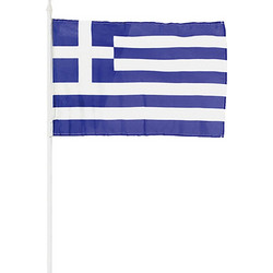 JOIN Ελληνική Σημαία Υφασμάτινη 39 Χ 30 Χ19 εκ FLG1 Μπλέ