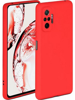 Θήκη Σιλικόνης Soft 2.0 mm Για Xiaomi Redmi Note 10 Pro / 10 Pro Max Κόκκινο