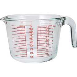 Δοσομετρητής Κανάτα Γυάλινη 1000ml ForHome 907046 - For Home