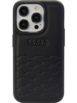 Audi GT Synthetic Leather case for iPhone 15 Pro - black