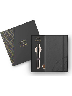 Parker Metallic BT Black Σετ Στυλό Υγρής Μελάνης 1159.2302.62