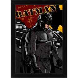 Ξύλινο κάδρο με θέμα τον Batman