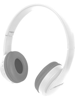 Esperanza Banjo Ασύρματα Bluetooth Ακουστικά On Ear Λευκά