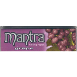 Χαρτάκια 1 και 1/4 MANTRA σταφύλι, made in spain, 50τεμ
