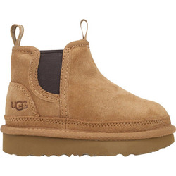 UGG Neumel Chelsea Παιδικά Μποτάκια Καφέ Suede Chelsea με Φερμουάρ 1143706T-00KD