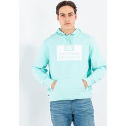 Weekend Offender HM Service Ανδρικό Φούτερ με Κουκούλα & Τσέπες Πράσινο Mint HDSS22-08