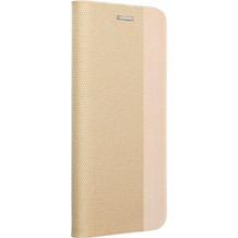Θήκη κινητού Forcell Sensitive Book Holster for iPhone 15 Pro Max Gold