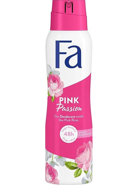 Fa Pink Passion Γυναικείο Αποσμητικό Spray 48h Χωρίς Αλουμίνιο 150ml