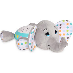 Lorelli Elephant Προτζέκτορας με Νανουρίσματα & Ήχους της Φύσης 6+ Μηνών