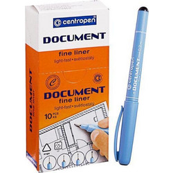 257862 CENTROPEN DOCUMENT ΠΕΝΑΚΙ 0,3MM ΜΑΥΡΟ (ΣΕΤ 10 ΤΕΜΑΧΙΩΝ)