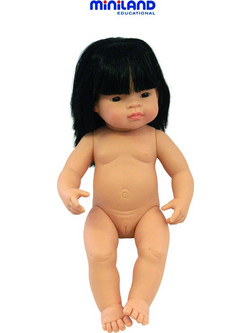 Miniland Asian Girl 38cm ME31056