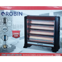 Robin AH-8220 Σόμπα Χαλαζία με Ανεμιστήρα