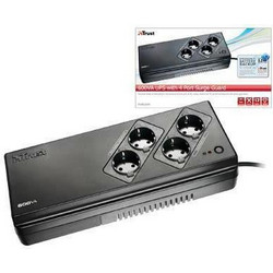 Trust PW-5060S UPS Off-Line 600VA με 4 Πρίζες Schuko