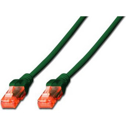 Digitus U/UTP Cat.6 Καλώδιο Δικτύου Ethernet 2m Green DK-1614-020/G