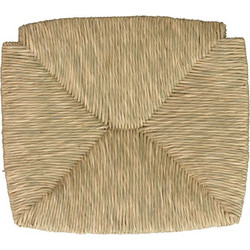Ψάθα για ξύλινη καρέκλα Charchie pakoworld φυσικό 39x33x3εκ 39X3X33