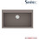 Sanitec Ultra Granite 808 Υποκαθήμενος Νεροχύτης Γρανίτη Ματ Sienna 79x50cm