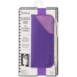 ΘΗΚΗ ΓΥΑΛΙΩΝ ΚΑΙ ΣΤΥΛΟ ΓΙΑ ΒΙΒΛΙΟ IF BOOKAROO CASE Purple