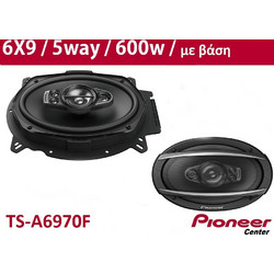 Pioneer TS-A6971F Σετ Ηχεία Αυτοκινήτου Οβάλ 6x9" 5 Δρόμων