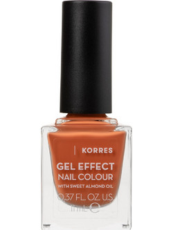 Korres Gel Effect Nail Color 64 Keramos Gloss Βερνίκι Νυχιών Μακράς Διαρκείας 11ml