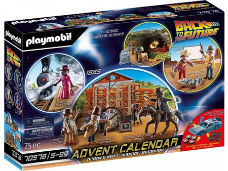 Playmobil Back To The Future Advent Calendar Part III για 5+ Ετών 70576