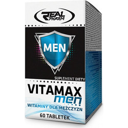 Real Pharm Vitamax Men 60 Ταμπλέτες