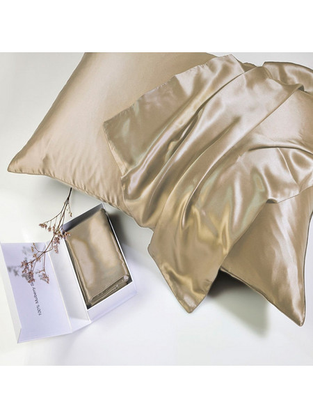 Μεταξωτή Μαξιλαροθήκη Φάκελος (50x76) Down Town Mulberry Silk Champagne
