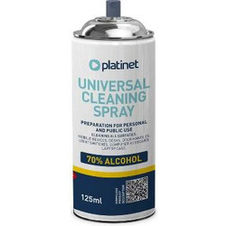 Απολυμαντικό Σπρέυ Platinet 125ml 70% Alcohol