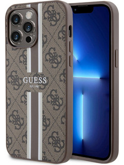 Guess Back Cover Πλαστικό Καφέ (iPhone 15 Pro Max)