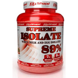 Fit & Shape Supreme Isolate Chocolate Tart Πρωτεΐνη Ορού Γάλακτος Γράμμωσης 1.82kg