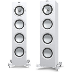 Kef Q750 Ζεύγος Ηχείων Hi-Fi Δαπέδου 150W 2.5 Δρόμων Satin White