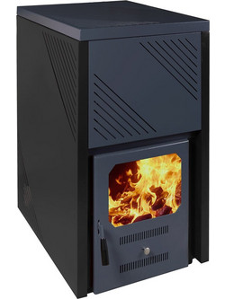 Halcotherm SX 46 Black Ξυλόσομπα Καλοριφέρ 46kW