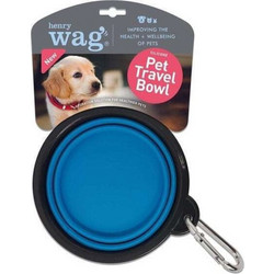 Henry Wag Travel Bowl Πτυσσόμενο Μπολ Νερού για Κατοικίδια 350ml