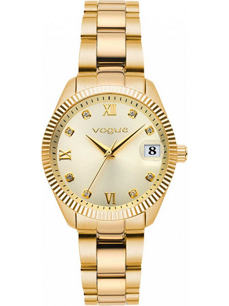 Vogue Reina Mini Γυναικείο Ρολόι με Ασημί Μεταλλικό Μπρασελέ 614342