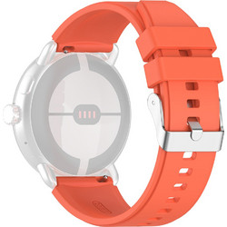Techsuit Watchband W026 Λουράκι Σιλικόνης Orange (Universal 20mm)