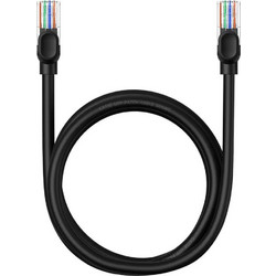 Baseus U/UTP Cat.5 Καλώδιο Δικτύου Ethernet 1.5m Black 6932172637064