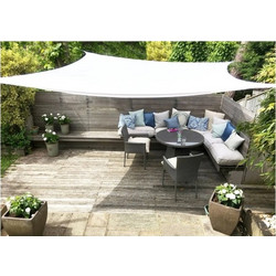 ΡΑΜΜΕΝΟ ΛΕΥΚΟ ΠΑΝΙ ΣΚΙΑΣΗΣ 185gr/m2 300x300cm -115681