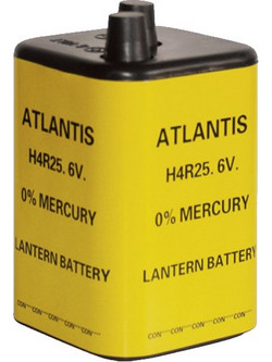 ATLANTIS ΜΠΑΤΑΡΙΑ ΦΑΝΩΝ ΟΔΟΠΟΙΙΑΣ 6V (06.00009)