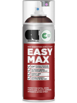 Cosmoslac Easy Max Σπρέι Βαφής Καφέ Satin 400ml