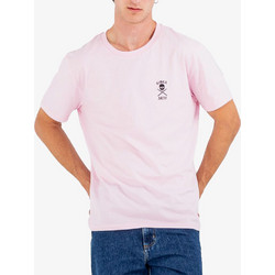CIRCA Men Al 50 Skull T-Shirt - CANYON PINK/BLACK - LTS001-PINK/BLK