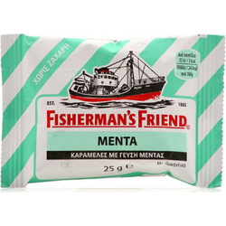 Fisherman's Friend Sugar Free Καραμέλες για Πονόλαιμο Μέντα 25gr