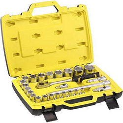Stanley FMMT82685-1 Συλλογή Μανέλα Καστάνιας - Καρυδάκια 1/2" Σετ 26 Τεμ Yellow,Black
