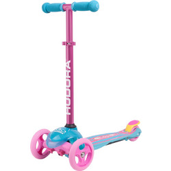 Hudora Flitzkids 2.0 Wonders Παιδικό Πατίνι Τρίτροχο Ροζ 11054