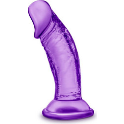 Blush B Yours Sweet N' Small Ρεαλιστικό Dildo με Βεντούζα 11.5cm Μωβ