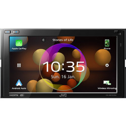 JVC KW-M875DBW Ηχοσύστημα Αυτοκινήτου με Οθόνη Αφής USB Bluetooth & GPS